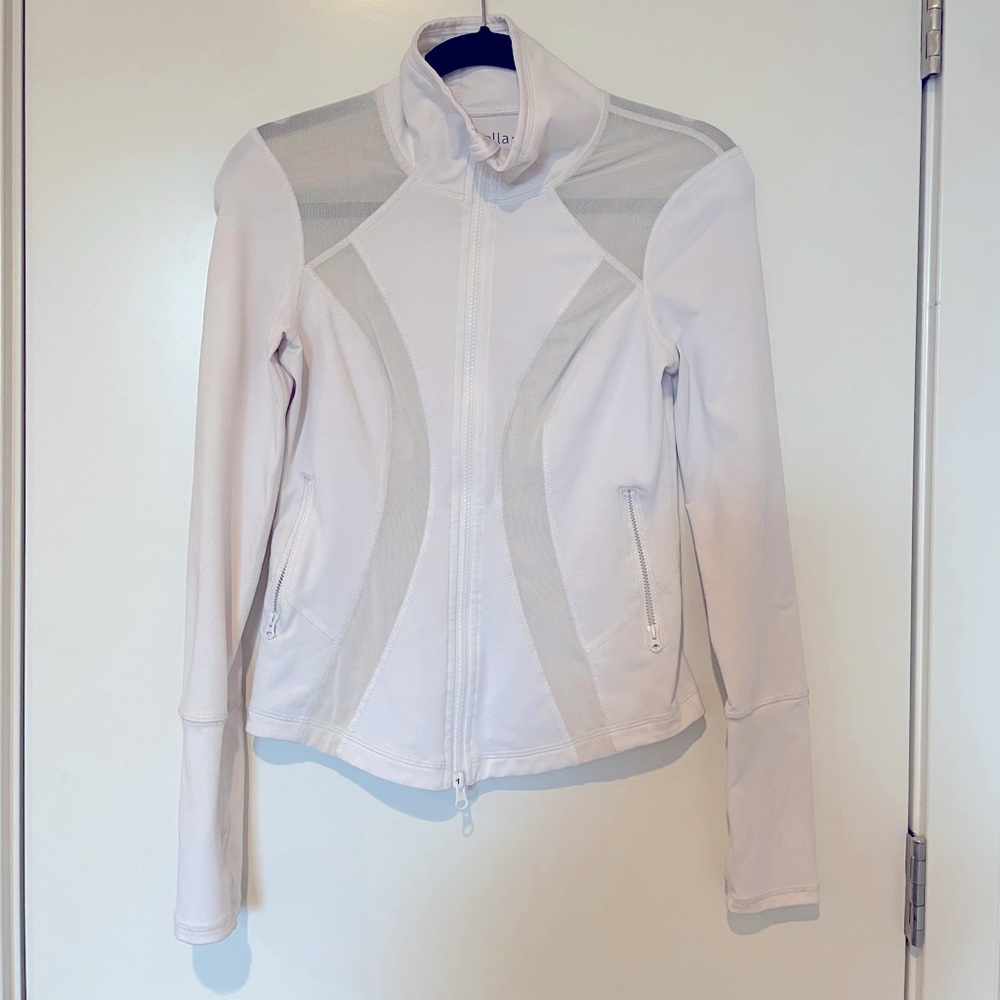 Never worn White Zella Zipup
